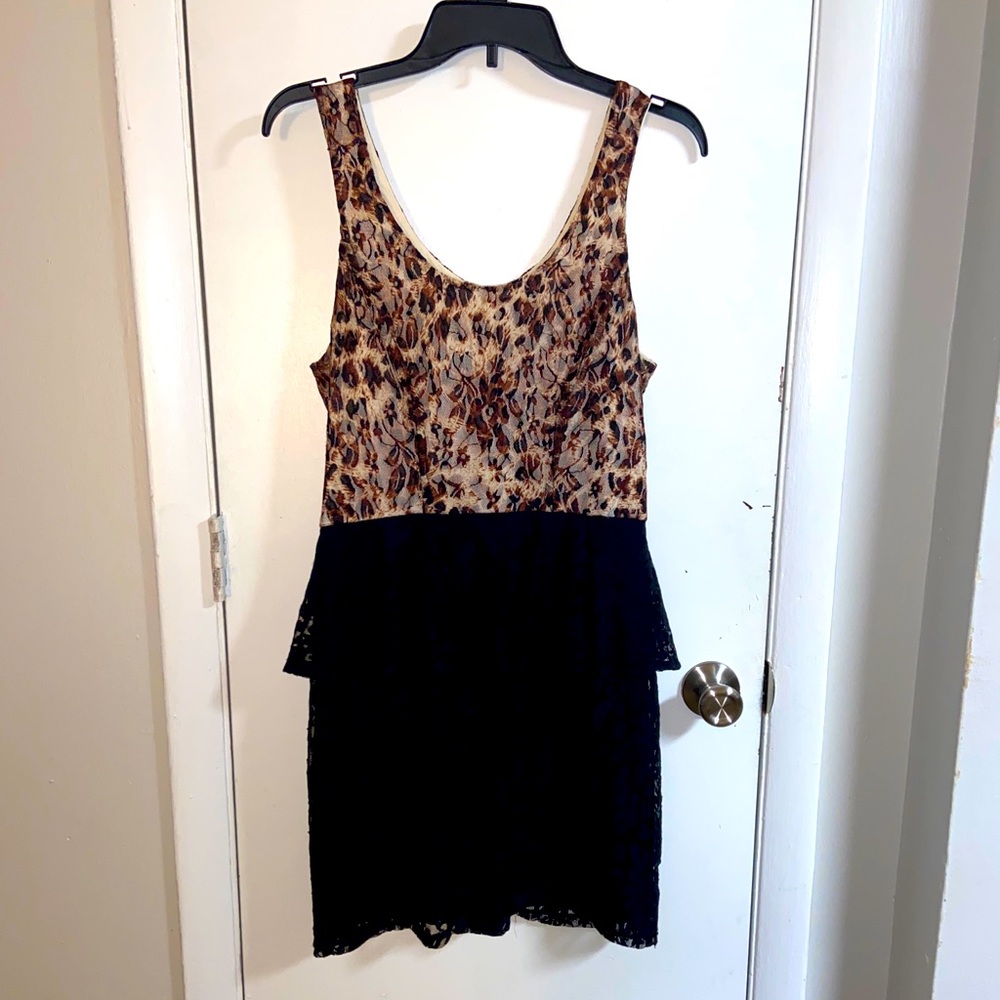 Cheetah Print Dress